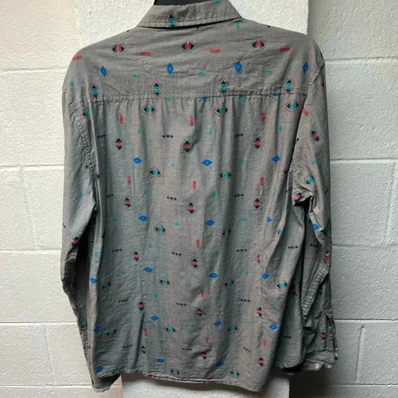 Carbon Long Sleeve Slim Casual Button-Down Shirts for Men - Picture 2 of 5